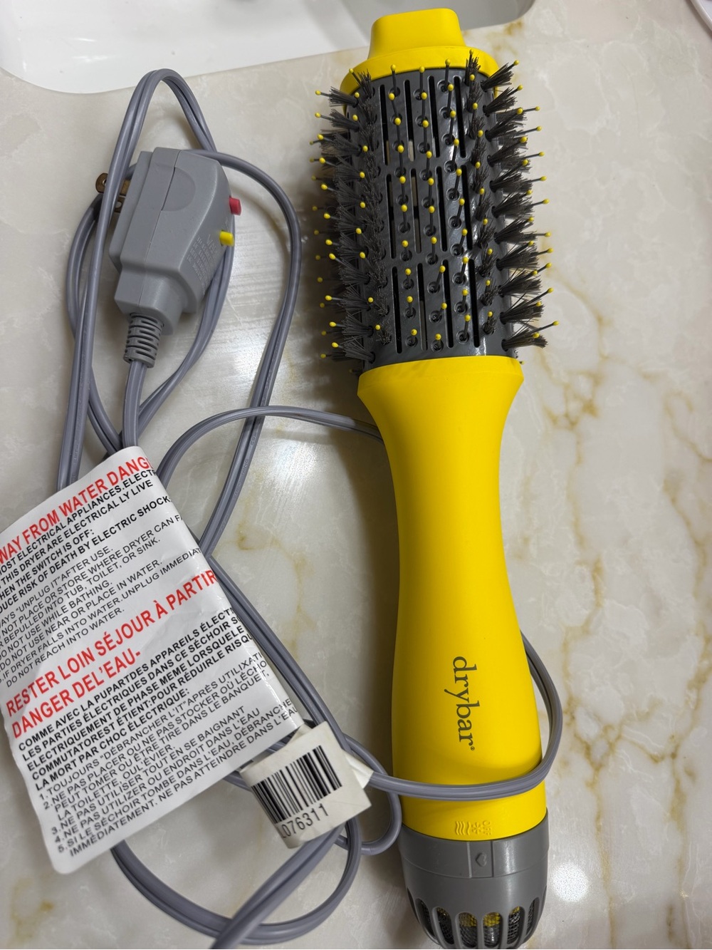Drybar Yellow Round Blow-Dryer Brush - Picture 4 of 5